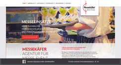 Desktop Screenshot of messekaefer.de
